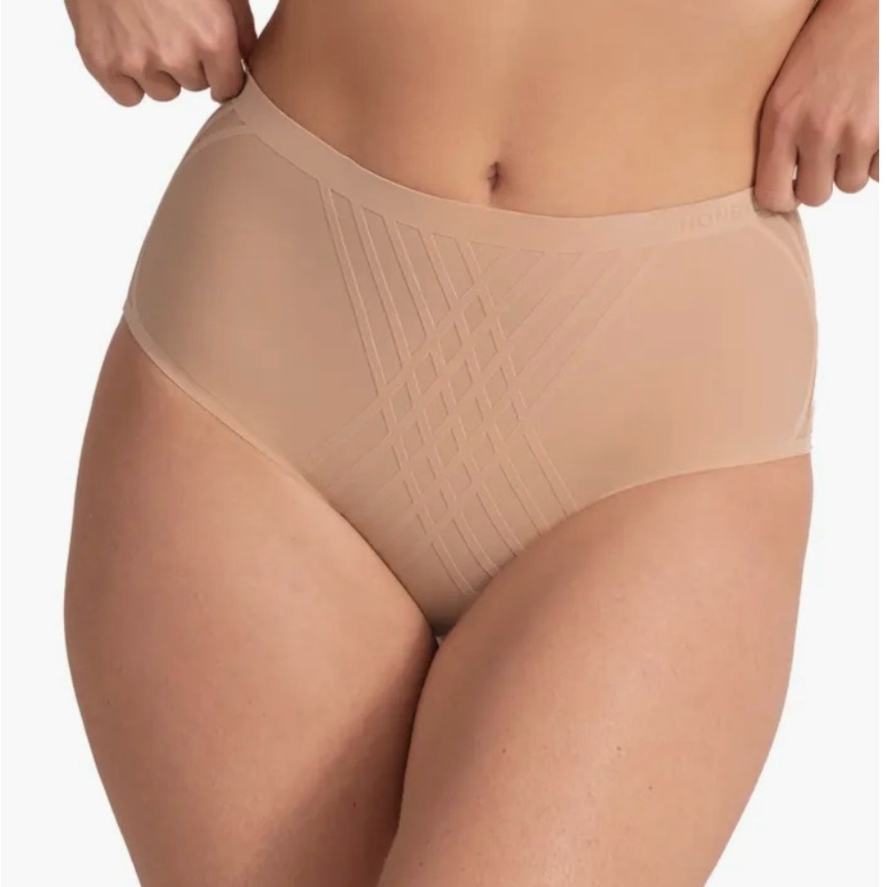 Honeylove High-Waist Briefs - Nude
